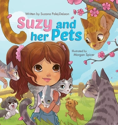 Suzy and her Pets by Palej-DeLeon, Suzana