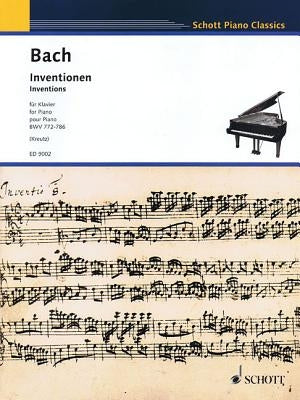 Inventions, Bwv 772-786: Piano by Bach, Johann Sebastian