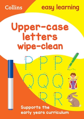 Upper Case Letters: Wipe-Clean Activity Book by Harpercollins Uk