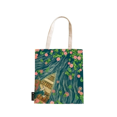 Lotus River Canvas Bag by Paperblanks (Living with Yuko) by Paperblanks