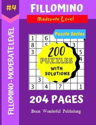 Fillomino Puzzle Series: 200 Brain Teasers Puzzle Book Collection by Publishing, Brain Wonderful