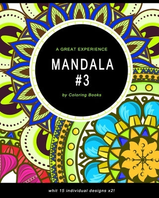 Mandala: Coloring Book For Adults, Fun, Easy, and Relaxing Mandalas Coloring Pages by Books, Coloring