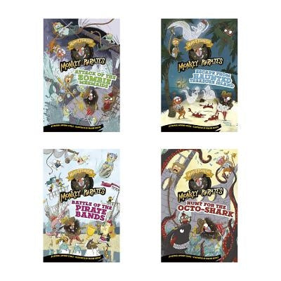 Nearly Fearless Monkey Pirates by Steele, Michael Anthony