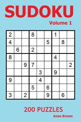 Sudoko Puzzle Book Volume 1 by Brown, Anne