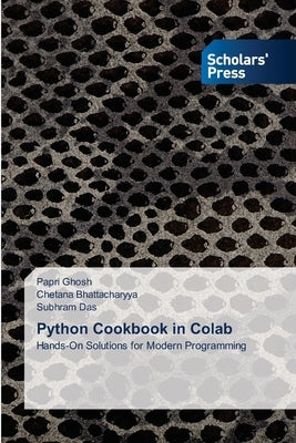 Python Cookbook in Colab by Ghosh, Papri