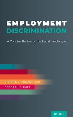Employment Discrimination by Vodanovich, Stephen J.