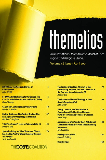 Themelios, Volume 46, Issue 1 by Carson, D. A.