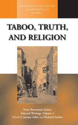 Taboo, Truth and Religion by Adler, Jeremy