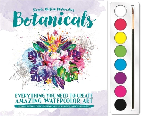 Botanicals: Watercolor Paint Set by Igloobooks