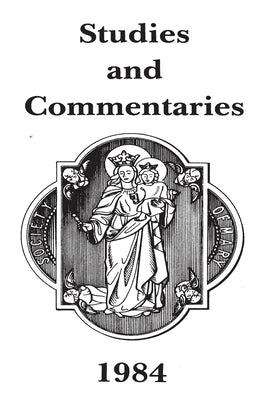 1984 Studies and Commentaries by Greenacre, Roger Tagent