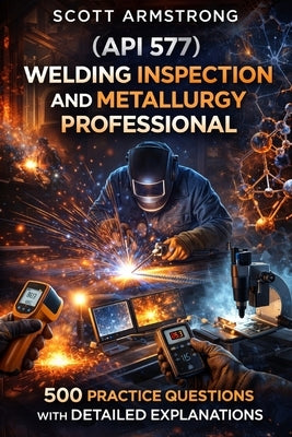 (API 577) Welding Inspection and Metallurgy Professional: 500 Practice Questions with Detailed Explanations by Armstrong, Scott