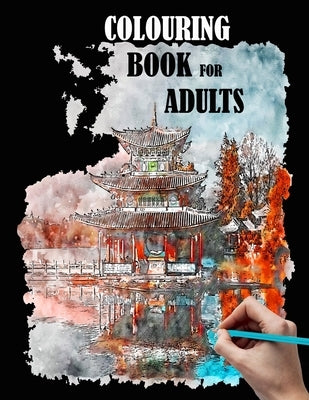 Colouring book for adults: city, houses, flowers, coloring books for adult, beautiful patterns and sketches to color by Editions, Teamsteams