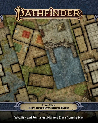 Pathfinder Flip-Mat: City Districts Multi-Pack by Engle, Jason