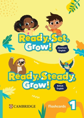Ready, Set, Grow! Level 1 Flashcards American English by Cambridge University Press