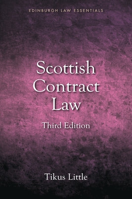 Scottish Contract Law Essentials by Little, Tikus