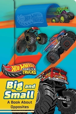Hot Wheels: Big and Small: A Book about Opposites (a Mattel Hot Wheels Shaped Novelty Board Book for Toddlers) by Buzzpop