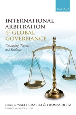 Inter Arbitrat Global Governance C by Mattli, Walter
