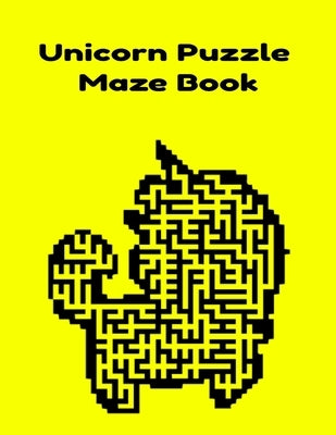Unicorn Puzzle Maze Book by Inc, Donfrancisco