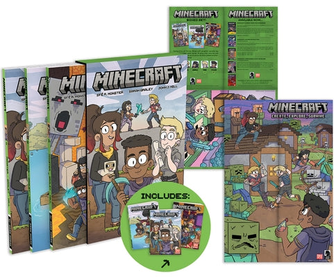 Minecraft Boxed Set (Graphic Novels) by Monster, Sfé R.