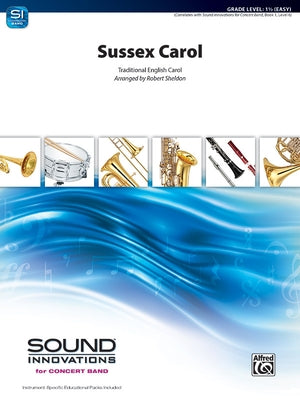 Sussex Carol: Conductor Score & Parts by Sheldon, Robert
