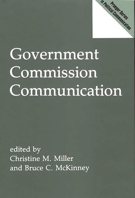 Government Commission Communication by McKinney, Bruce