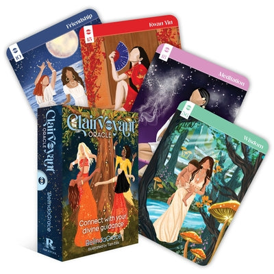 Clairvoyant Oracle: Connect with Your Divine Guidance (36 Cards and 112-Page Guidebook) [With Book(s)] by BelindaGrace
