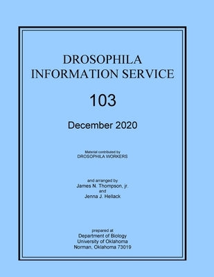 Drosophila Information Service 103 by Thompson, James