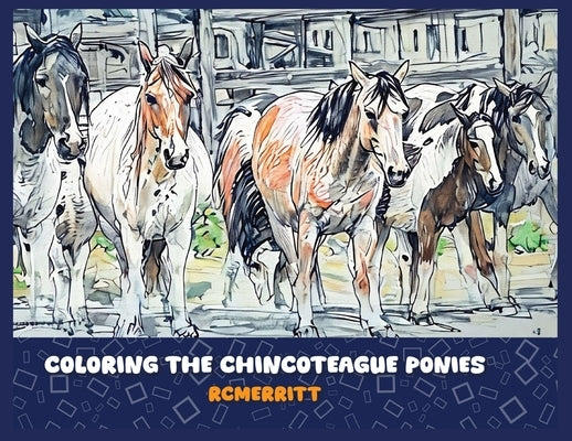 Coloring the Chincoteague Ponies by Rcmerritt