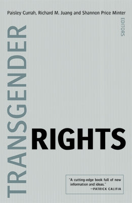 Transgender Rights by Currah, Paisley