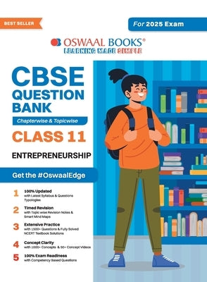 Oswaal CBSE Question Bank Class 11 Entrepreneurship, Chapterwise and Topicwise Solved Papers For 2025 Exams by Oswaal Editorial Board