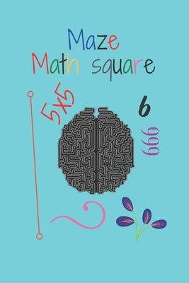 Maze and math square by Mohamed, Benzayer