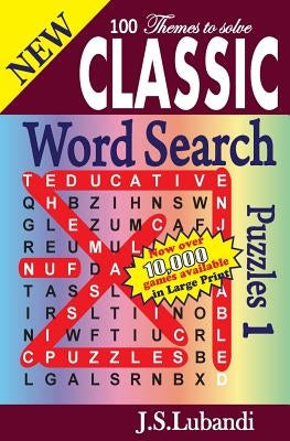 New Classic Word Search Puzzles. by Lubandi, J. S.