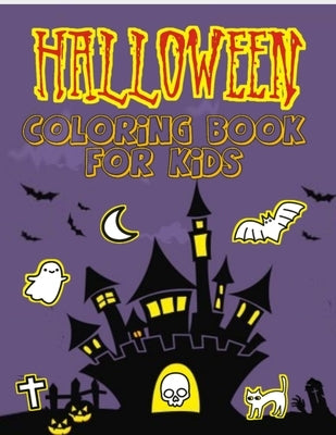Halloween Coloring Book for Kids: 30 cute coloring pages - 30 activity pages - 8 x 11 inches - for kids aged 4-12 by Blossom, Chilli