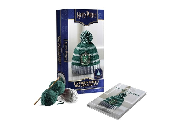 Harry Potter: Slytherin Pom-POM Beanie Crochet Kit by Insight Editions