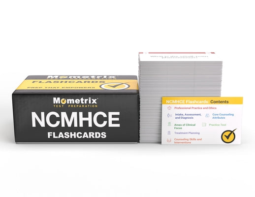 Ncmhce Exam Study Cards: Ncmhce Test Prep 2025 and 2026 for the National Clinical Mental Health Counseling Examination [Full Color Cards] by Mometrix