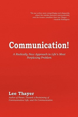 Communication! by Thayer, Lee