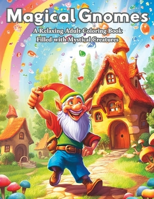 Magical Gnomes: A Relaxing Adult Coloring Book Filled with Mystical Creatures by Dreamweaver, Violet
