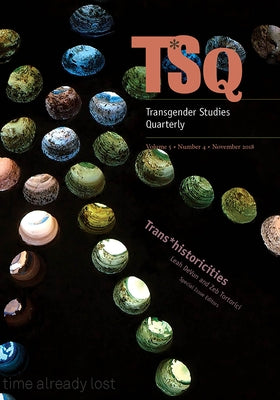 Trans*historicities by Devun, Leah