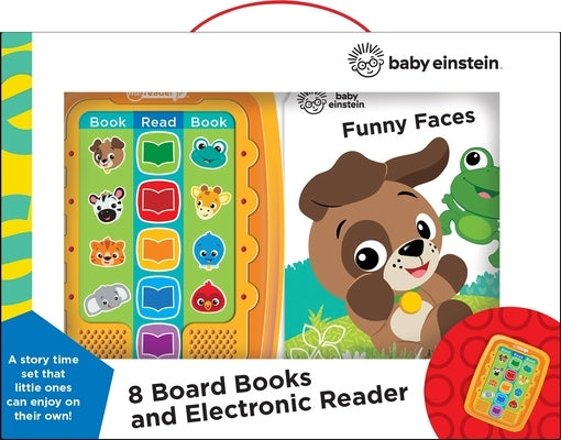 Baby Einstein: Me Reader Jr 8 Board Books and Electronic Reader Sound Book Set [With Battery] by Pi Kids