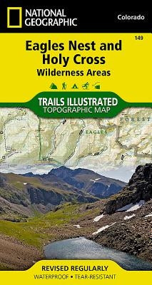 Eagles Nest and Holy Cross Wilderness Areas Map by National Geographic Maps