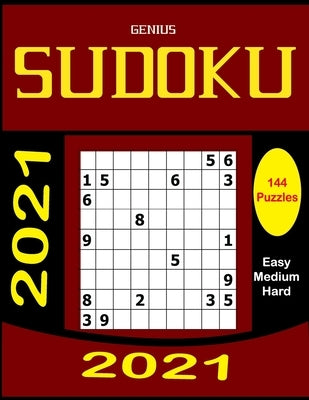 Genius Sudoku: The Toughest Sudoku Puzzle Book by Sudokupuzzle, Challenging