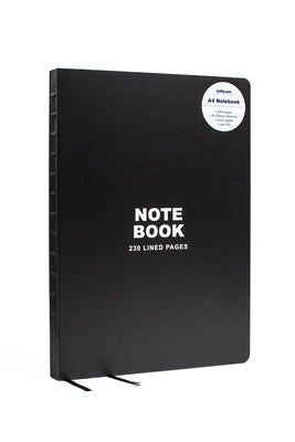 Teneues - Notebook Hardcover A4 - 230 Lined Pages with Lay Flat Binding, Classic Black: A4 Notebook: A4 Notebook by Publishing, Teneues