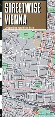 Streetwise Vienna Map - Laminated City Center Street Map of Vienna, Switzerland by Michelin