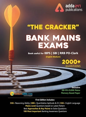The Cracker Mains Exams Book (English Printed Edition) by Adda247