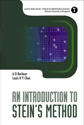An Introduction to Stein's Method by Barbour, Andrew
