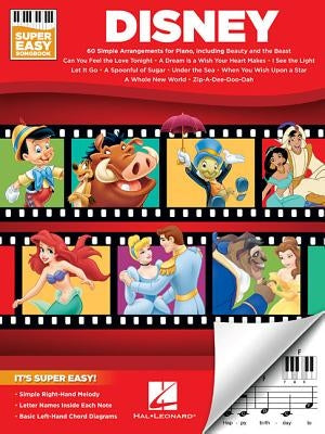 Disney - Super Easy Songbook by Hal Leonard Corp