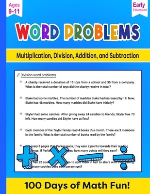 Math Word Problems: Multiplication, Division, Addition, and Subtraction by Rock, William