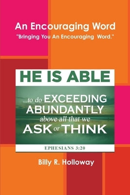 An Encouraging Word by Holloway, Billy