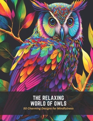 The Relaxing World of Owls: 50 Charming Designs for Mindfulness by Mullins, Ronnie