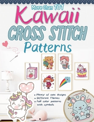 More than 101 Kawaii Cross Stitch Patterns by Mai, Sakura